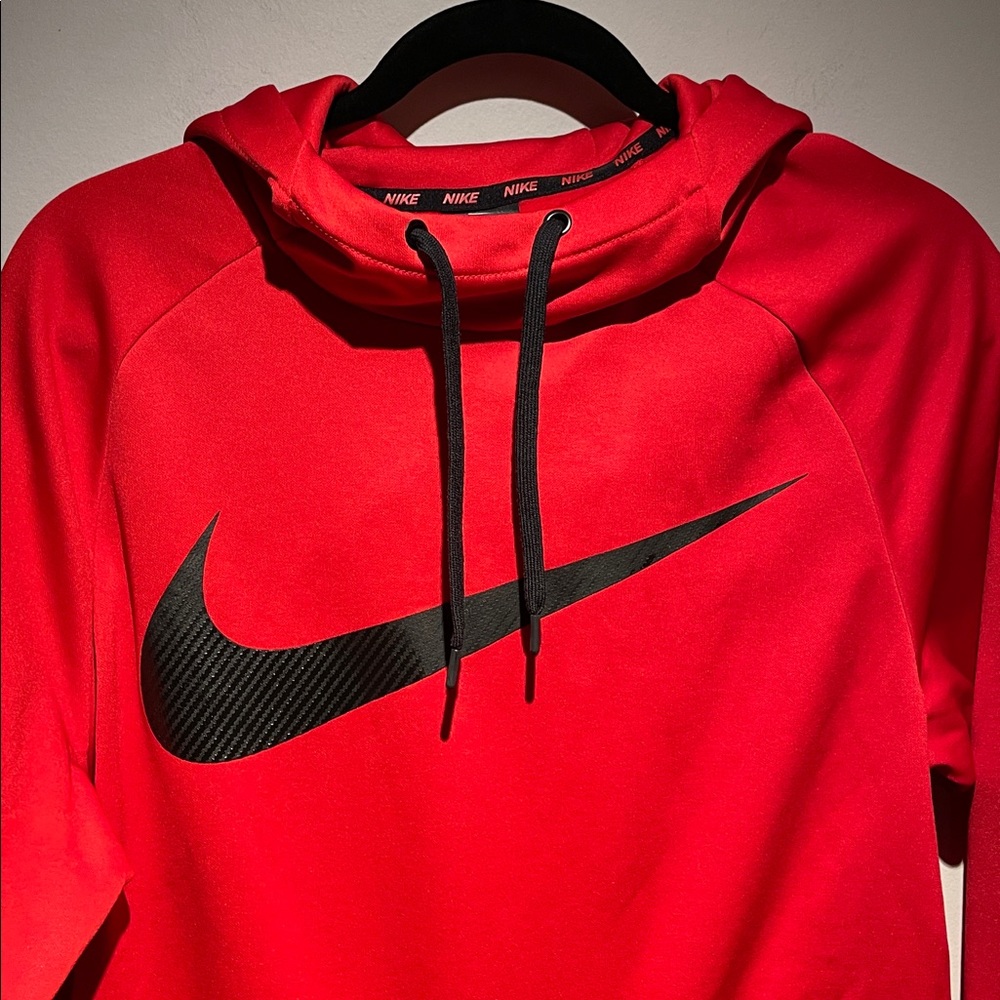 Nike Men's Bold Red Hoodie - Picture 4 of 11